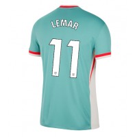 Camiseta Atletico Madrid Thomas Lemar #11 Visitante Equipación 2024-25 manga corta